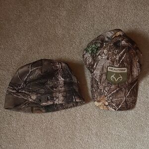 Realtree Camouflage Hat Duo